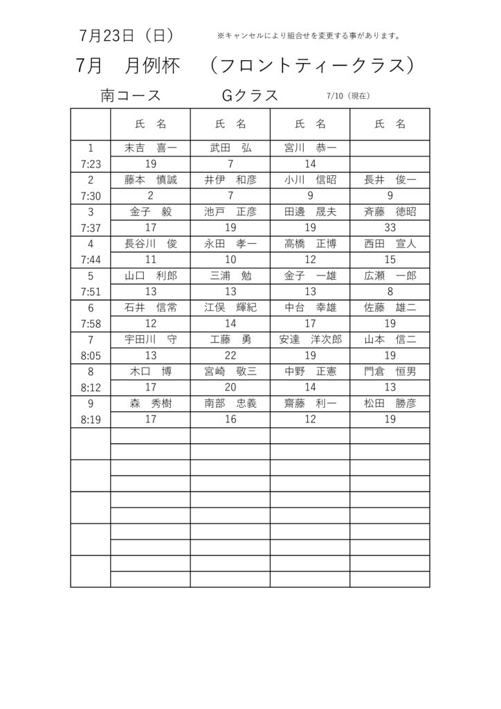 4大・競技ウケツケ Gのサムネイル