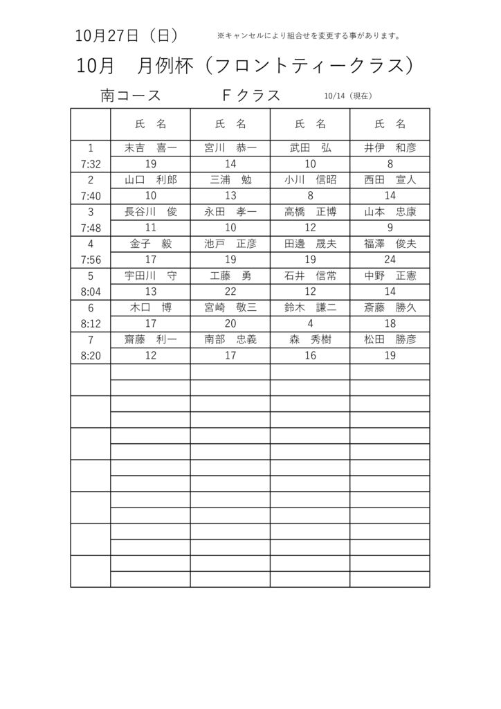 4大・競技ウケツケFのサムネイル