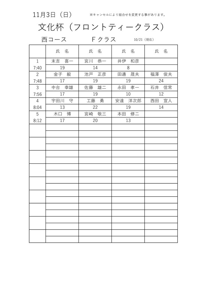 4大・競技ウケツケFのサムネイル