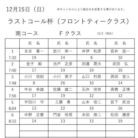 2024平日杯組み合わせFのサムネイル